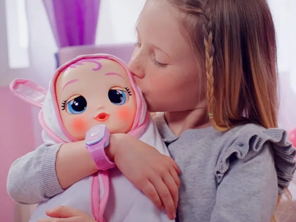 IMC Toys Cry Babies Newborn pomáhajú deťom objavovať starostlivú výchovu