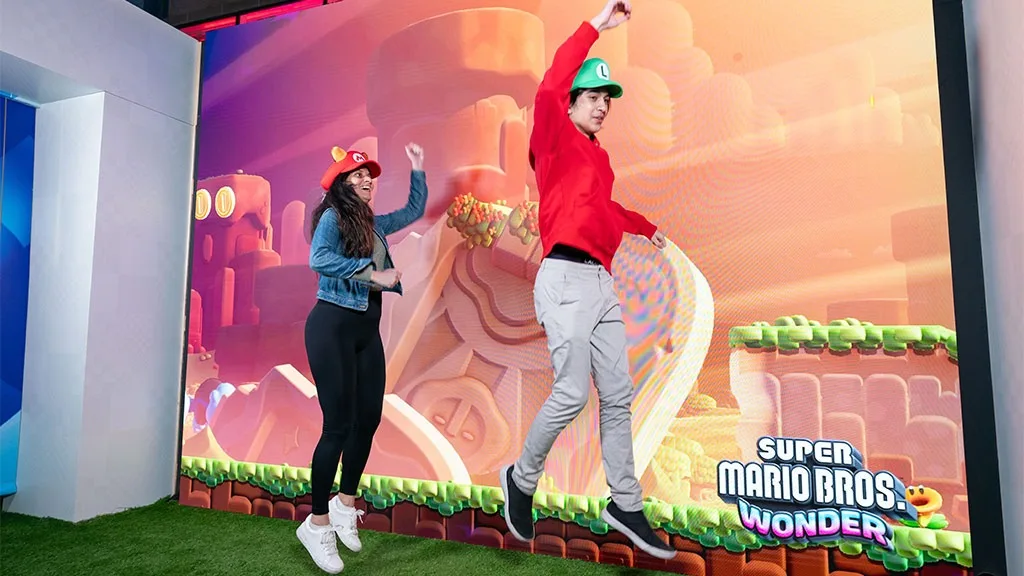 Deti môžu zachrániť Kvietkové kráľovstvo v hre Super Mario Bros. Wonder.