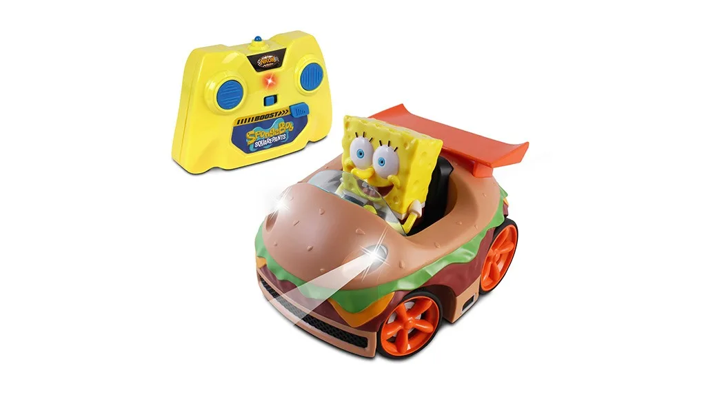 Tieto diaľkové autíčka NKOK SpongeBob poriadne rozvíria Bikini Bottom.
