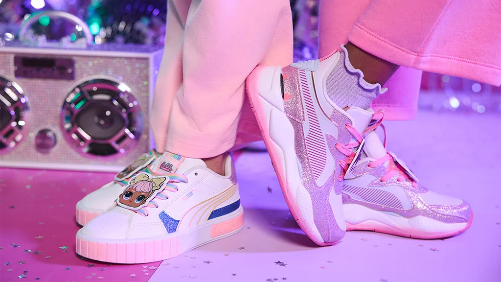 Malí milovníci módy si zamilujú kolekciu PUMA L.O.L. Surprise.