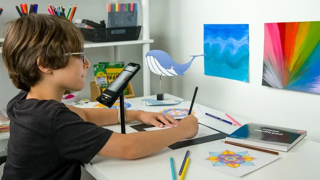 Deti môžu používať rozšírenú realitu na kreatívne vyjadrovanie