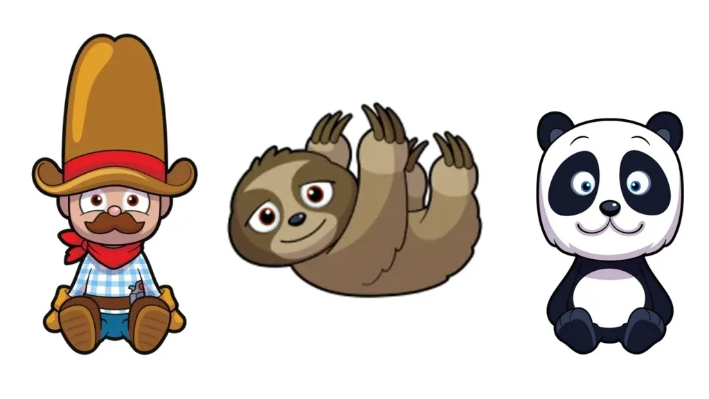 Osláv v Chuck E. Cheese s postavami VeeFriends