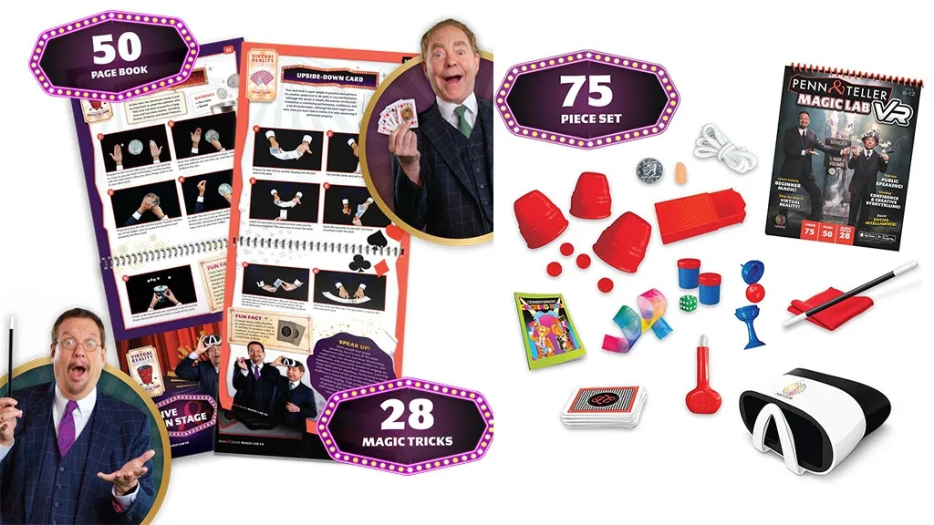 Staň sa iluzionistom v kúzelníckom laboratóriu Penn &amp;amp; Teller vo VR