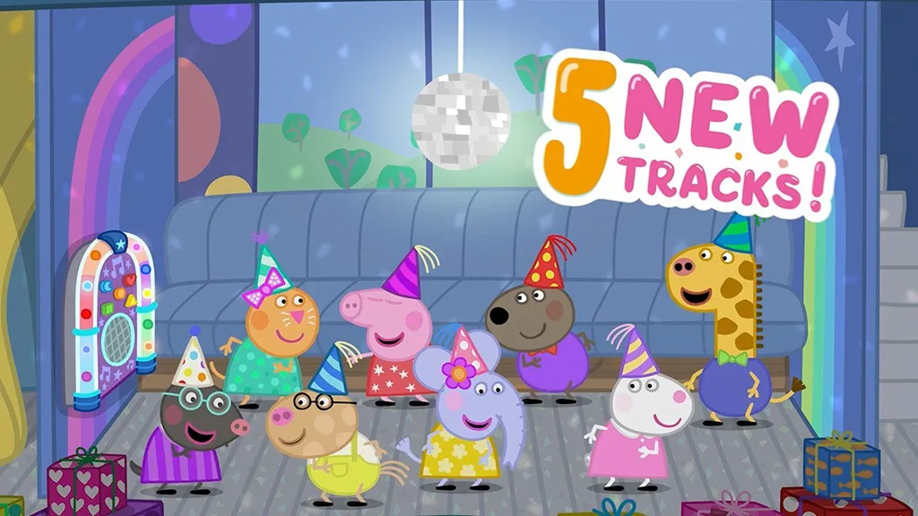 Pozvánka na Peppa Pig Najväčšiu spevácku a tanečnú filmovú párty