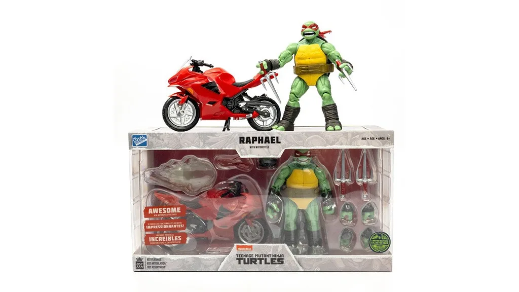 Starí a noví fanúšikovia TMNT sa môžu pustiť do akcie s Raphaelom.