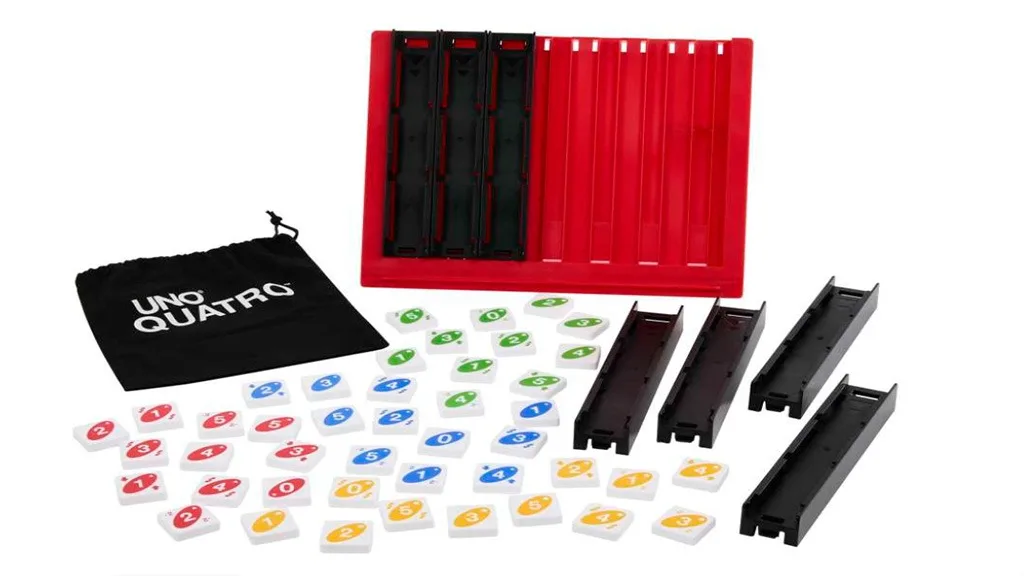 Začnite hrať štvoricou s Mattel UNO Quatro!