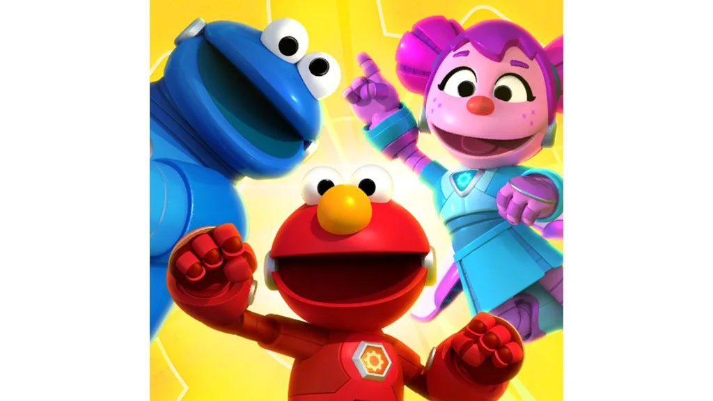 Deti sa môžu stať STEM hrdinami v aplikácii Sesame Workshop Ulica Sezam Mecha Stavitelia.