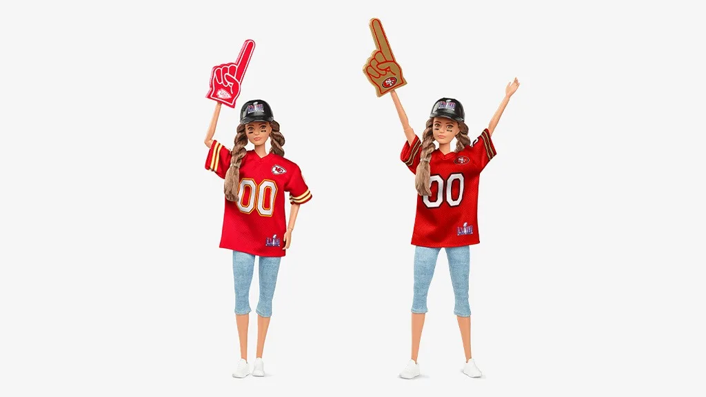 Tieto nové Super Bowl produkty od Mattel Creations sú pripravené na deň hry