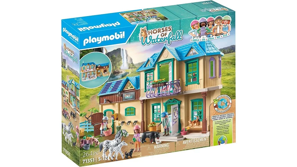 Playmobil - Koně z vodopádu: Prezentácia farmy vodopádu