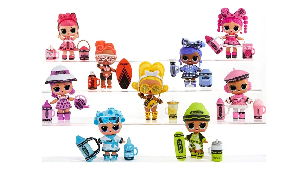Spolupráca MGA Entertainment a Crayola na L.O.L. Surprise! konečne začala