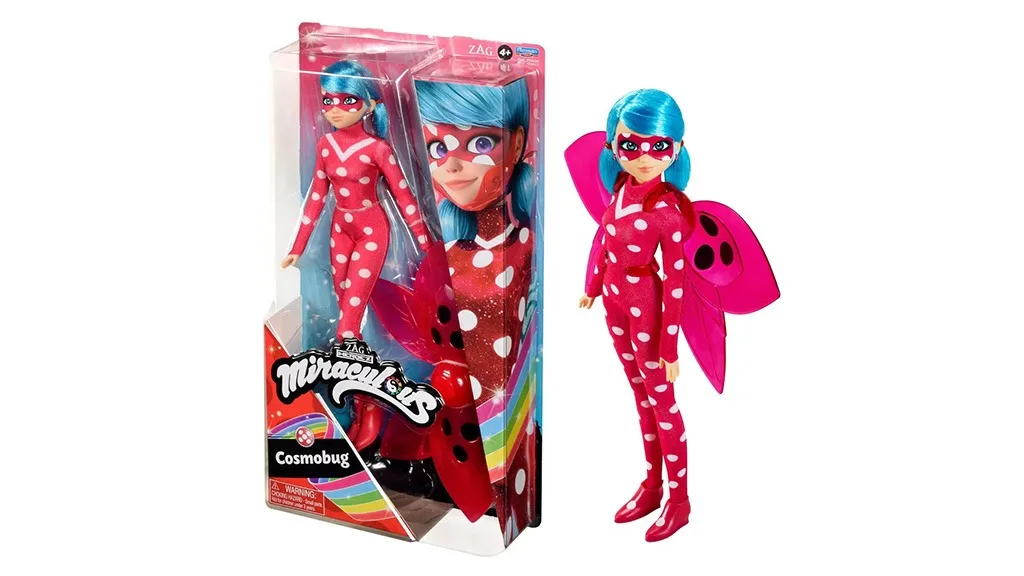 Prezentácia hračiek: Playmates Toys Miraculous bábiky - Cosmobug