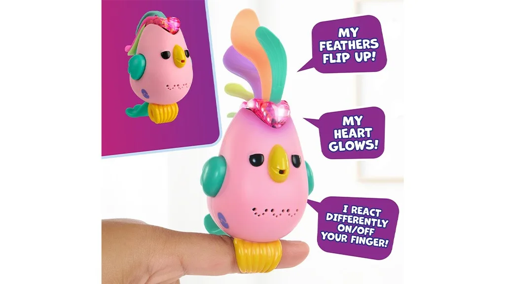 Deti nebudú schopné odložiť tieto nové Fingerlings Sweet Tweets vtáčiky