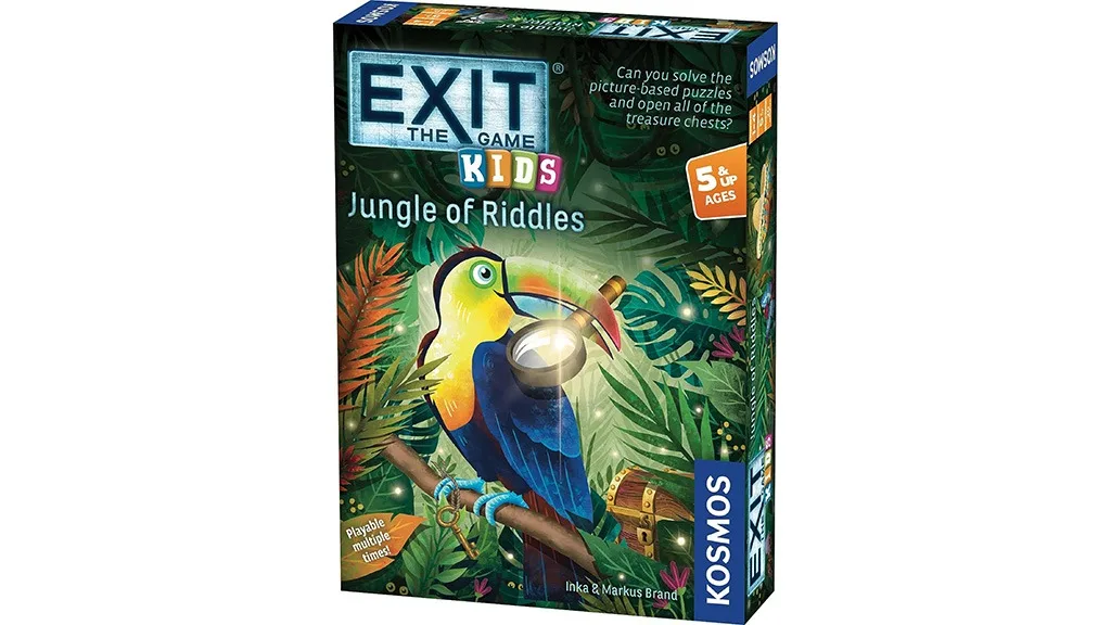 Prezentácia hry: Kosmos EXIT: Kids – Džungľa plná hádaniek