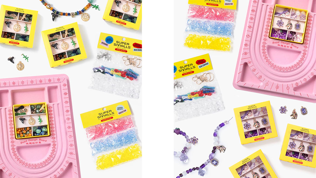 Vylepšite každú narodeninovú oslavu s party sadami na navliekanie korálok od Super Smalls!
