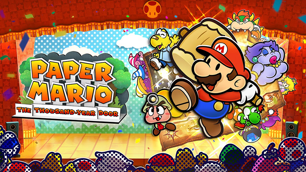 Aktualizovaný Paper Mario: Tisícročné dvere debutuje na Nintendo Switch.