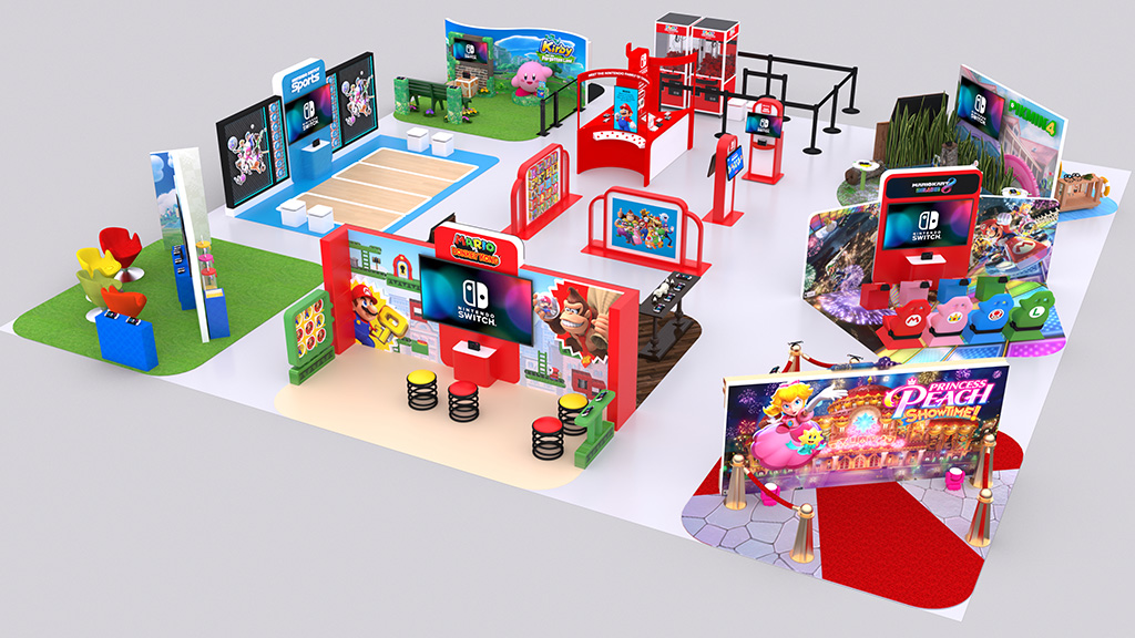 V rámci turné Nintendo prichádza zážitok Nintendo do mesta.