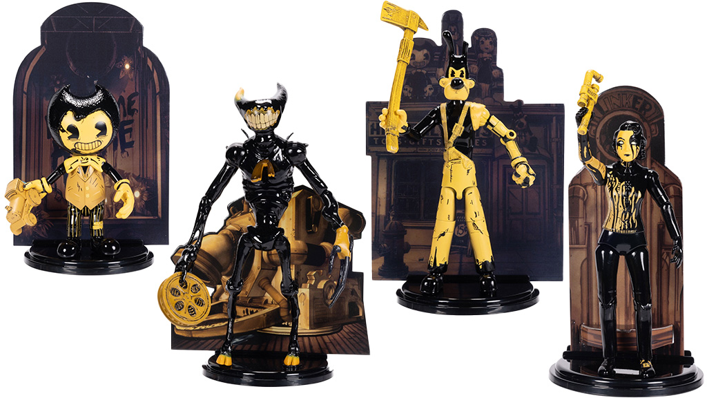 Prezentácia hry: Figúrky JAKKS Pacific Bendy a temné prebudenie, séria 1