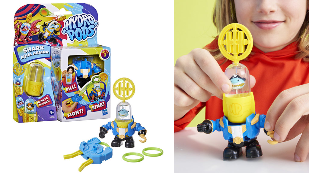 Exkluzívne: Hasbro urobilo veľký rozruch so svojou novou značkou hračiek, Hydro Podmi!