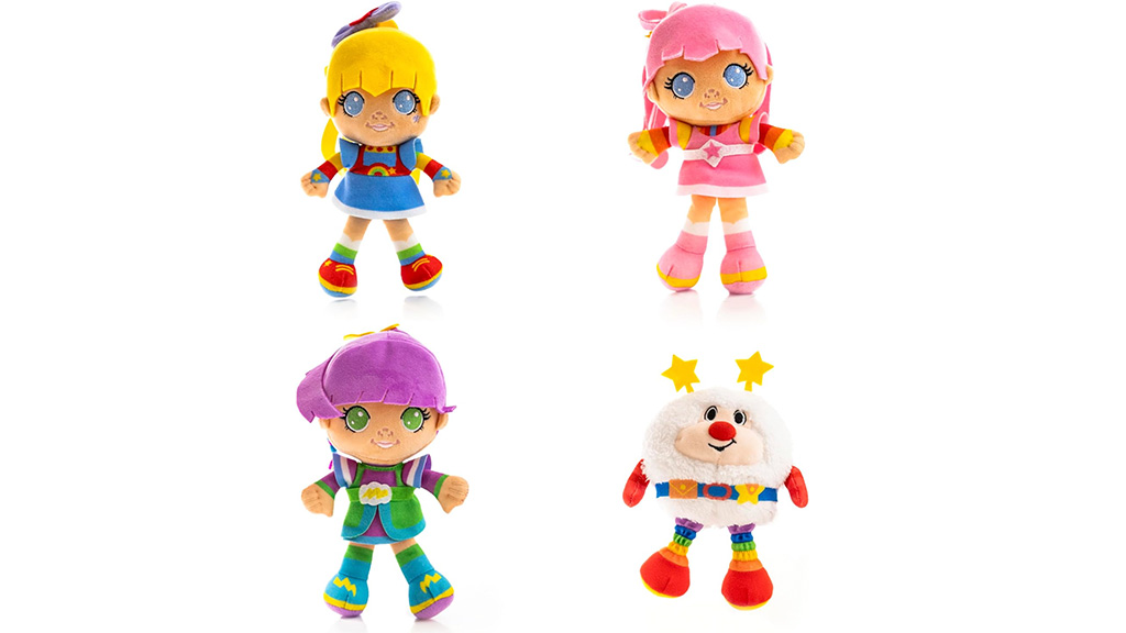 Nové plyšové hračky Rainbow Brite prinesú farby do zbierky detí