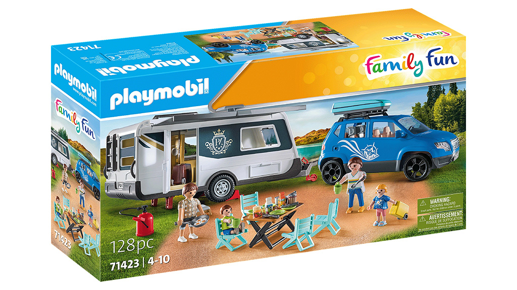 Predstavenie hry: Playmobil karavan s autom