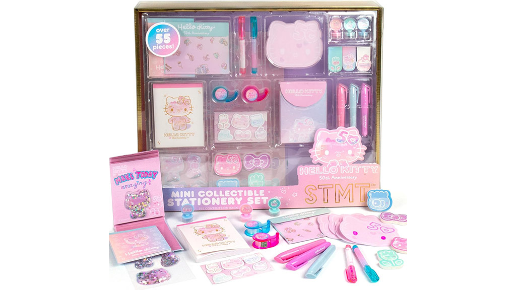 Čas na aktivity je zábavnejší ako kedykoľvek predtým s kreatívnymi hobby súpravami Hello Kitty.