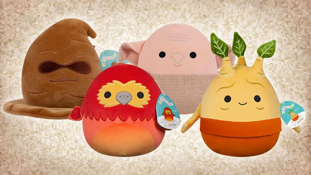 4 nové Harry Potter Squishmallows sa vydávajú do Rokfortu