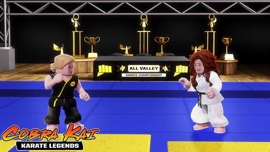 Roblox sa stretáva s karate v Cobra Kai: Karate Legends