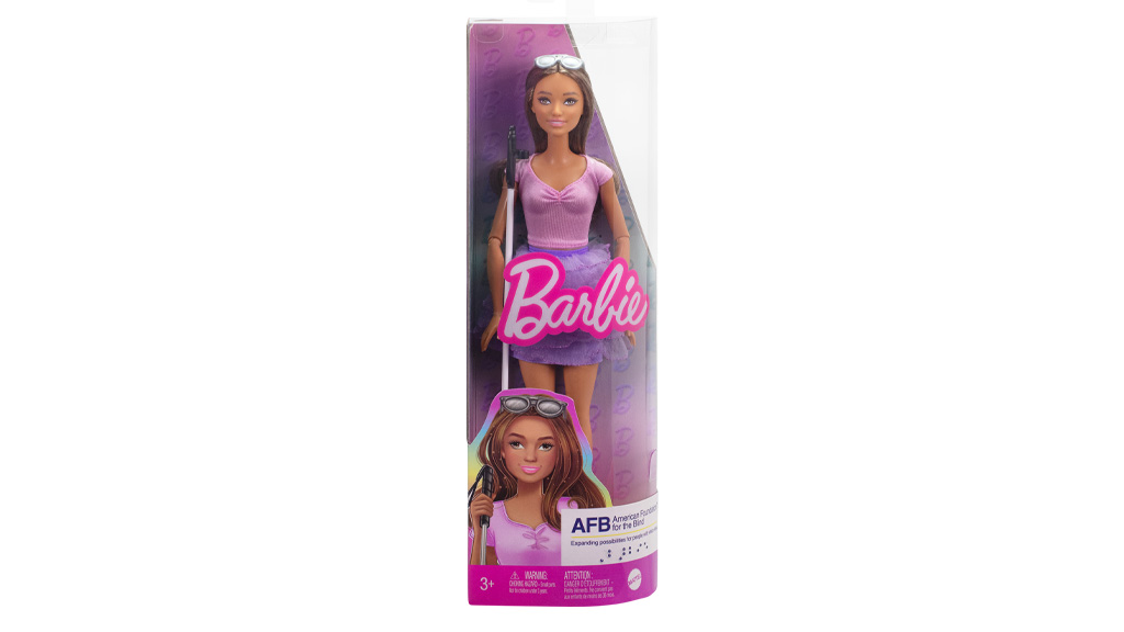 Tu je prvá slepá Barbie bábika a čierna Barbie bábika s Downovým syndrómom