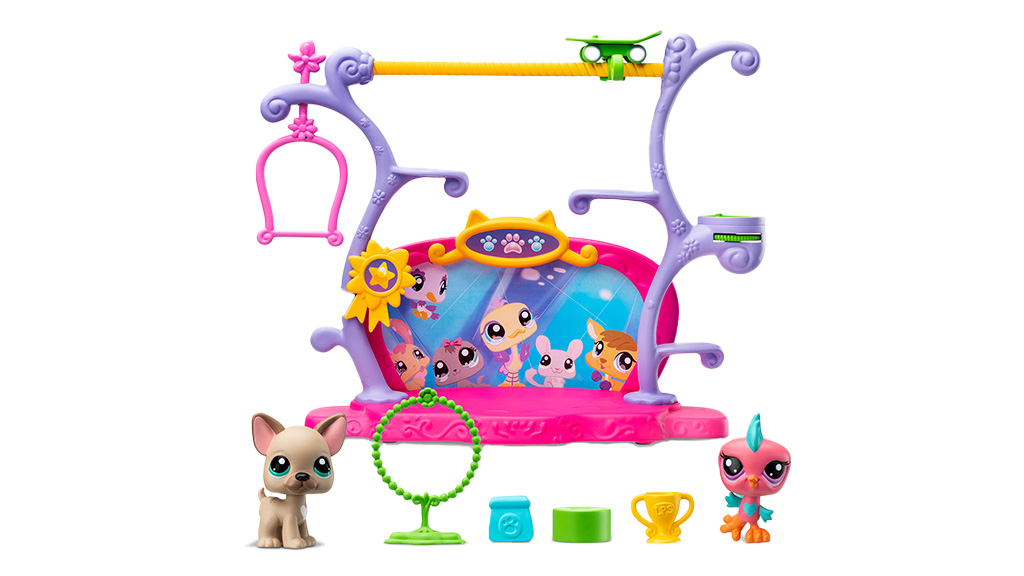 Predstavenie hry: Basic Fun Littlest Pet Shop - Pets Got Talent herná súprava