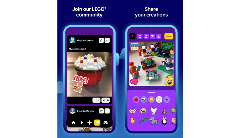 Buď kreatívny v aplikácii LEGO Play