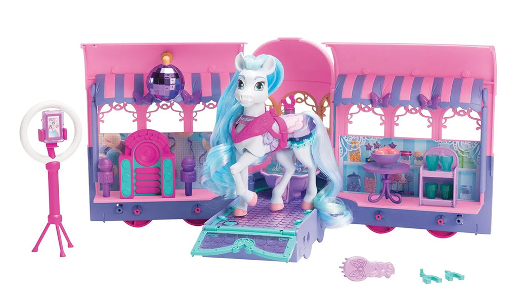 Predstavenie hry: Herná súprava Jakks Pacific Wild Mane Perla Clubhouse