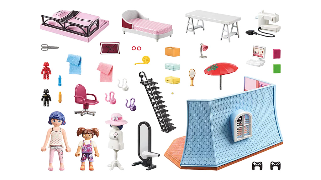 Ukážka hry: Úžasný podkrovný byt Marinette od Playmobil