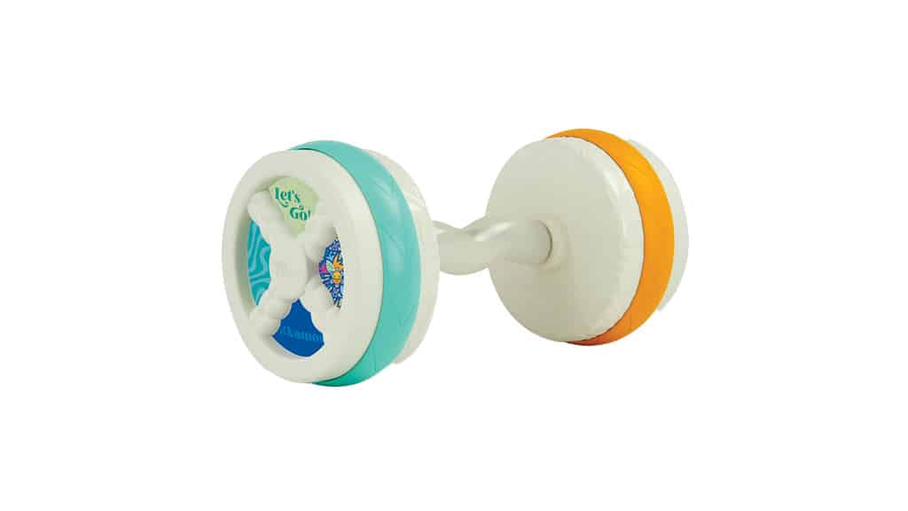 Ukážka hry: TOMY Bábätko Fuerte Count &amp;amp; Groove Skákajúca činka