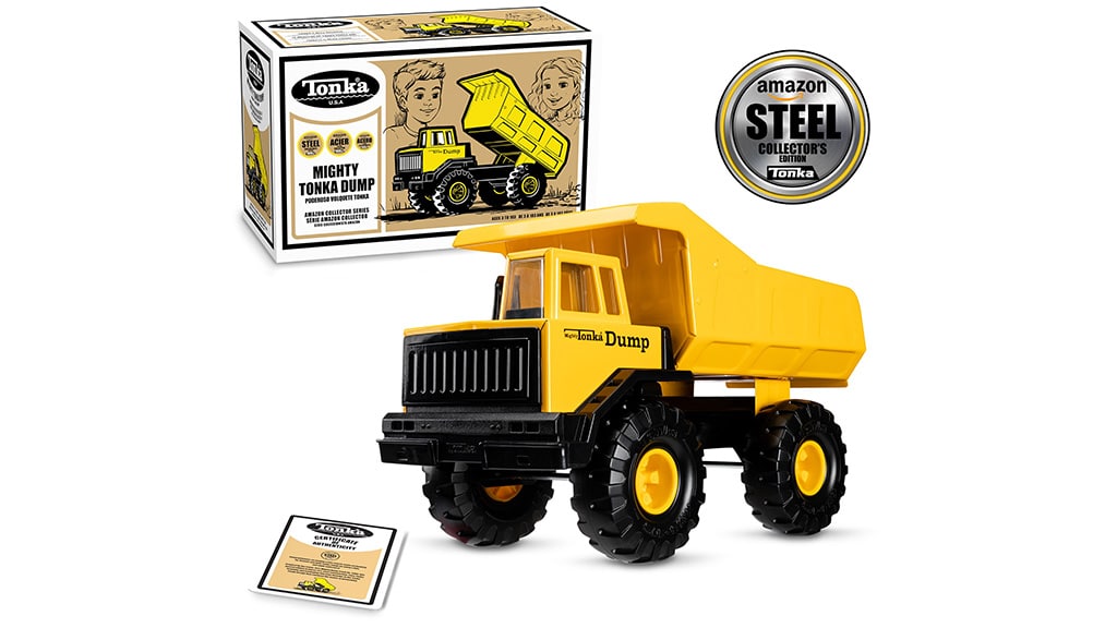 Ukážka hry: Basic Fun! Tonka Retro Mighty Dump Truck – Zberateľská edícia