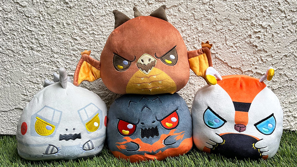 TeeTurtle zvyšuje faktor roztomilosti s novými sviatočnými plyšákmi Godzilla a Sanrio