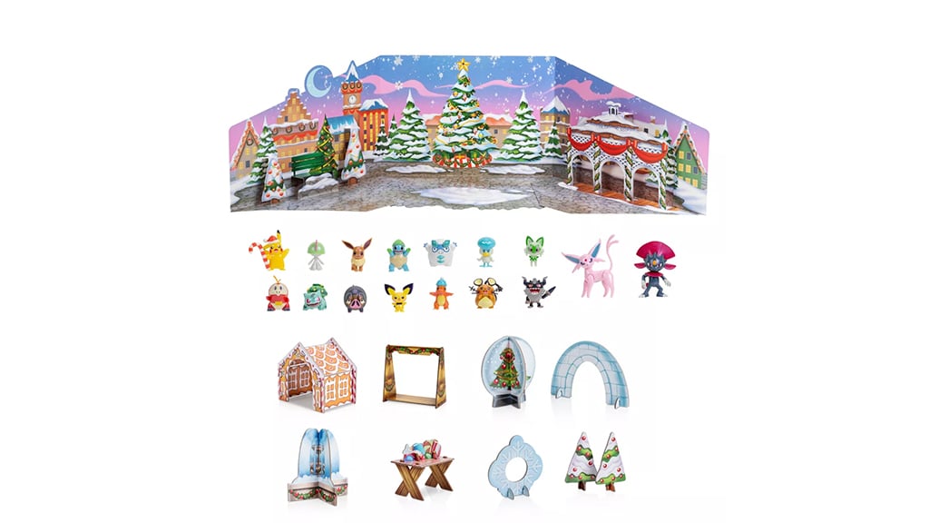 Jazwares Pokémon Deluxe sviatočný kalendár