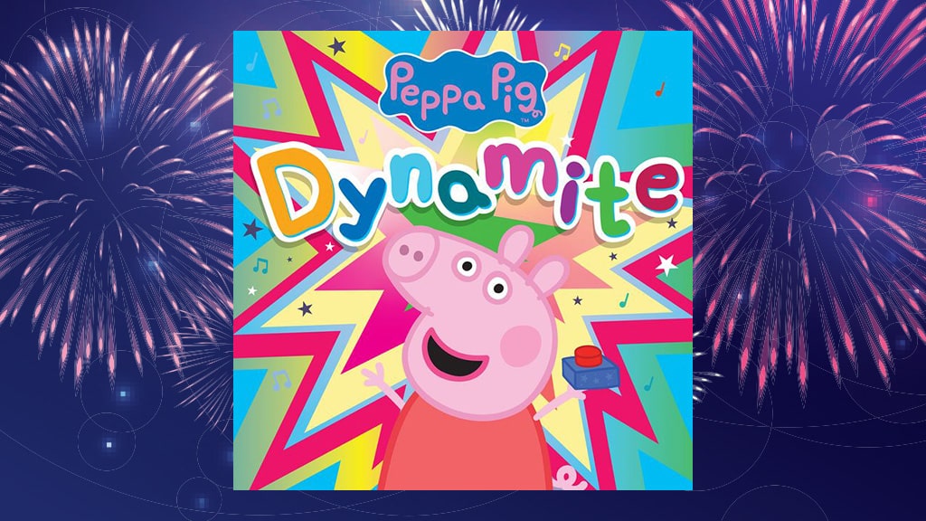 Peppa Pig zhadzuje mikrofón s novým spracovaním Dynamite