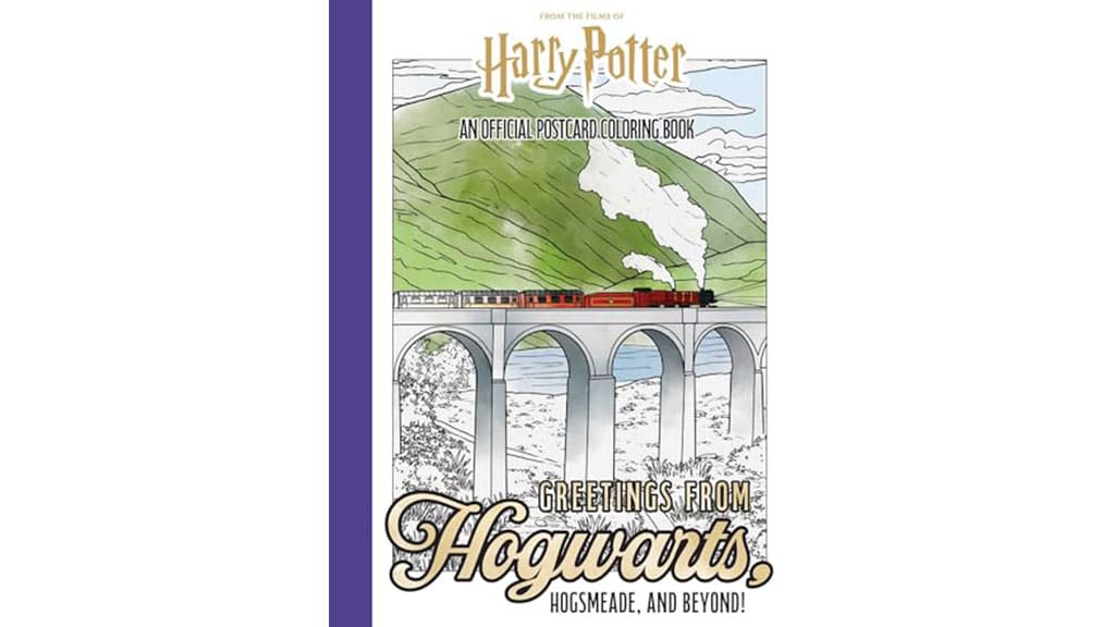 Oživte čarovný svet s omaľovánkami Harryho Pottera