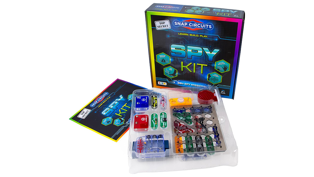 Doručila sa sada špionážnych obvodov Snap Circuits