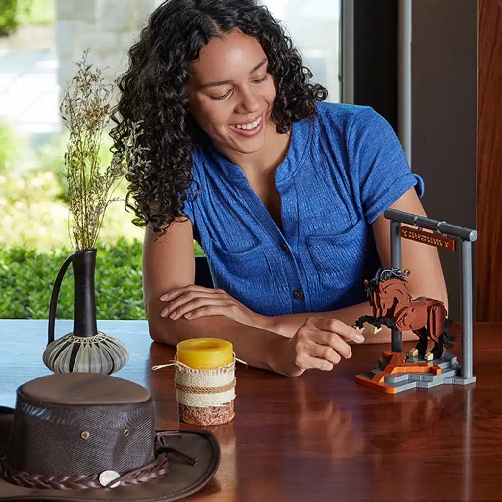 Brickcraft Yellowstone kôň