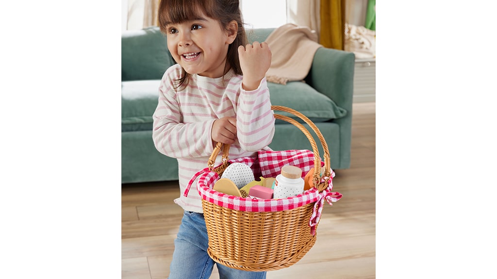 Mattel Fisher-Price drevená pikniková súprava