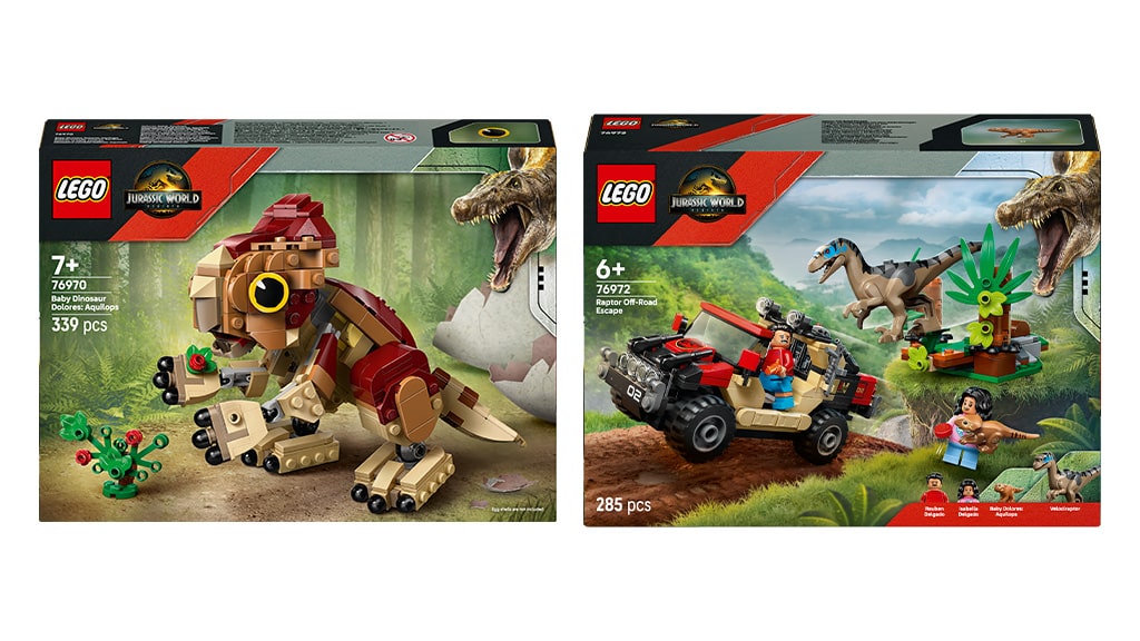Tieto LEGO súpravy Jurassic World Rebirth sú ďaleko od vyhynutia