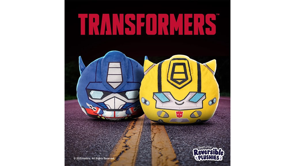 Tu je nová kolekcia Transformers plyšákov od TeeTurtle