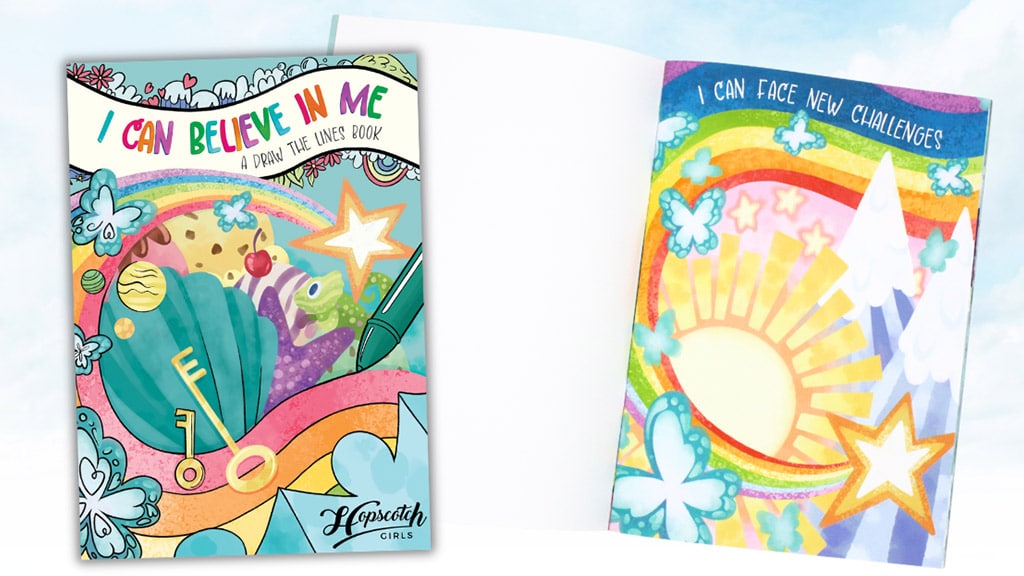 Nová omaľovánka od Hopscotch Girls prekračuje hranice zábavy.