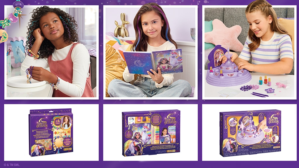 Skombinuj kúzlo a remeslo s kolekciou Make It Real Unikornia Akadémia