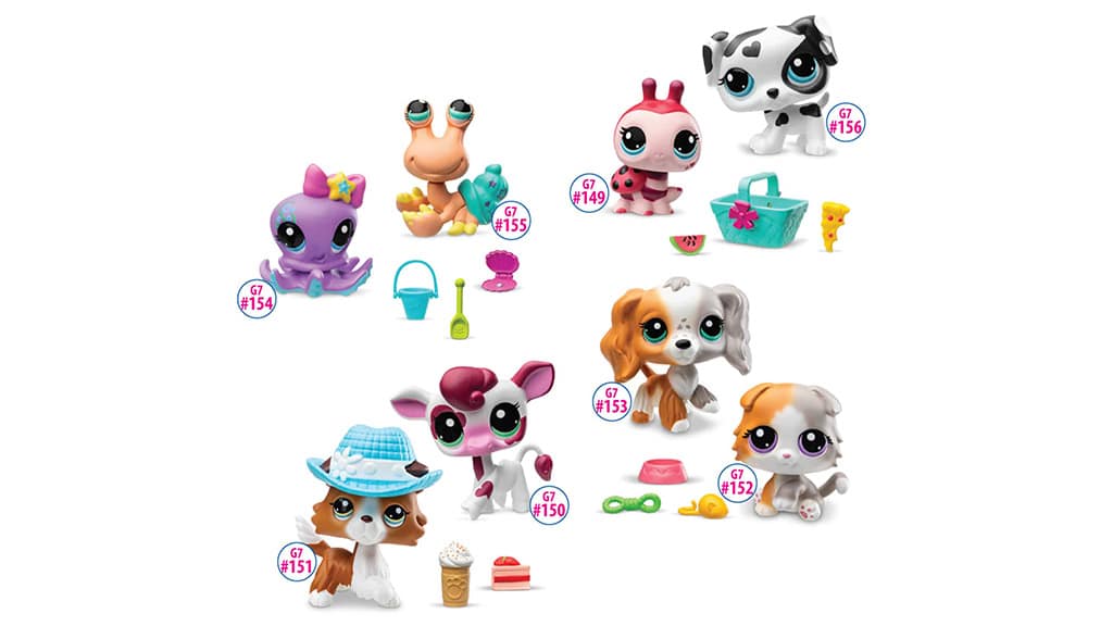 Basic Fun! Littlest Pet Shop Prekvapivé zvieracie páry, séria 3