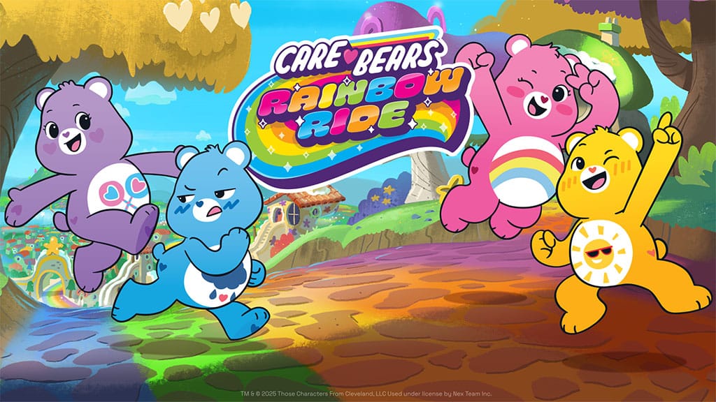 Šír lásku a hýb sa s hrou Starostlivé medvedíky Dúhový let na Nex Playground!