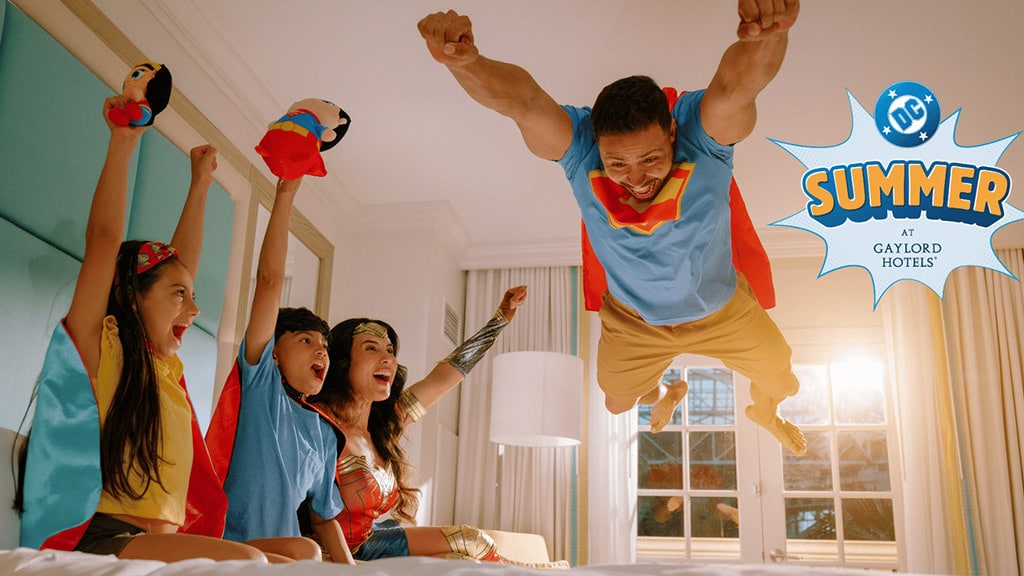 Deti môžu zachrániť mesto a letné prázdniny s letom v Gaylord Hotels DC