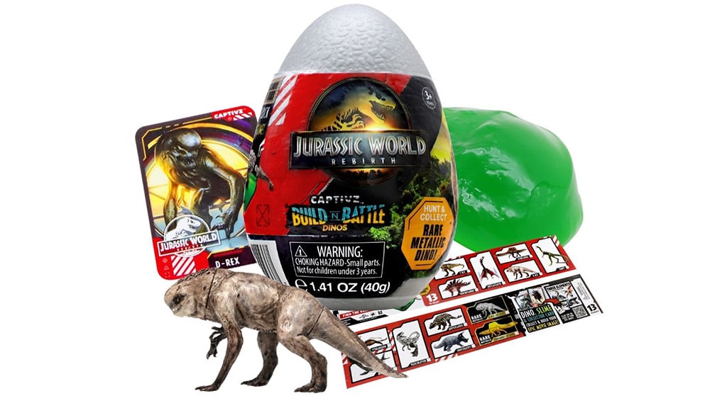 Deti si môžu vyliahnuť vlastné dinosaury s hračkami ToyMonster Jurassic World Znovuzrodenie