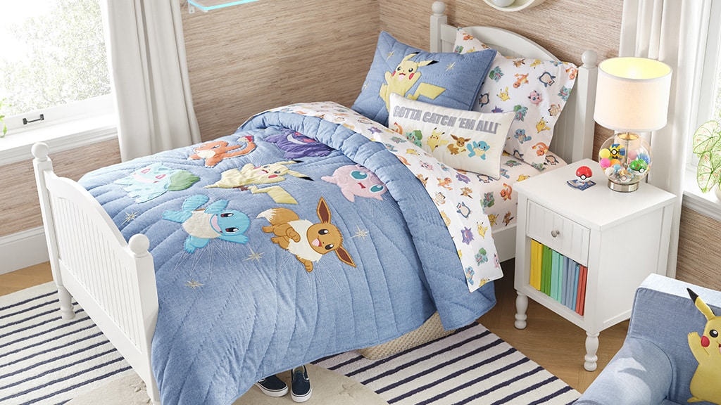 Pottery Barn Kids predstavuje svoju novú kolekciu Pokémon